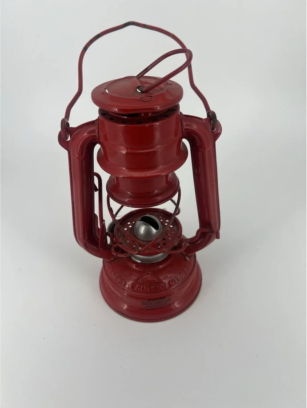 Hilco No. 350 Red Kerosene Lantern Seagram’s Benchmark Advertising